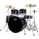 Mapex Comet Pro Pack Stage Drum Kit Dark Black