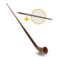 Lechgold Alphorn Noten F 360 cm 3-delig Set incl. Fis-Handbuis