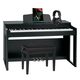 Classic Cantabile DP-230 SM E-Piano schwarz matt Set