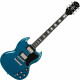 Epiphone SG Custom Brunswick Blue Sparkle  - Retoure (Zustand: sehr gut)