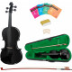 Classic Cantabile VP-100BK 4/4 Violinenset Schwarz  - Retoure (Zustand: akzeptabel)