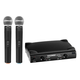 McGrey UHF-2V Set Microfoni Wireless Dual Vocal Funk con 2 Microfoni a Mano 50m