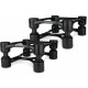 IsoAcoustics Aperta Black Entkoppler-Stativ Paar  - Retoure (Zustand: sehr gut)