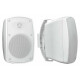Omnitronic OD-5T Paire d'Enceintes Murales 100V Blanc