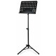 Classic Cantabile Orchesterpult Lochblech Heavy Schwarz  - Retoure (Zustand: sehr gut)