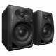 Pioneer DJ DM-40D Schwarz Paar  - Retoure (Zustand: gut)