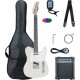 McGrey Rockit E-Gitaar TL-Style Compleetset Antique White