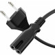 Câble d'Alimentation Sonero IEC C7 Fiche Euro 3m Noir