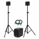 Omnitronic BOB 2.1 Set De Pied Noir