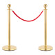 Stagecaptain PLS-150 Deluxe 2.1-150G Absperrständer Personenleitsystem 1,5m gold  - Retoure (Verpackungsschaden)