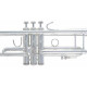 Bach 180S-43 ML Stradivarius Trompeta En Si Bemol Plateada