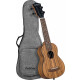 Cascha Sopran Ukulele Zebra Wood Set