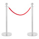 Stagecaptain RRS-150 Rope for PLS-150S Stanchions Silver