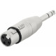 Adaptateur Pronomic AD-JSXF Jack Stéréo 6,3mm mâle / XLR femelle