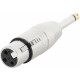 Pronomic AD-JMXF Adapter 6,3mm Mono-Klink male / XLR female