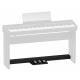 Unidad De Pedales Triple Roland KPD-90-BK