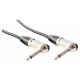 Pronomic Stage INST-A-030 Patchkabel Haakse Connector 0,3 m zwart 2x Set