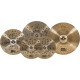 Meinl Pure Alloy Custom Extra Thin Hammered Expanded Set + Borsa per Piatti