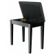 Classic Cantabile Pianobank Modell S Schwarz Hochglanz