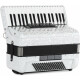 Classic Cantabile 96 Bas Accordeon "Secondo V" Wit