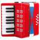 Classic Cantabile Bambino Set Di Fisarmonica Per Bambini, Rosso, 8 Bassi