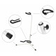 Classic Cantabile GS-30 WH Supporto per Chitarre (leggero) Bianco Set da 3