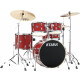 Tama IP50H6W-BRM Imperialstar Drumkit Burnt Red Mist Set incl. Gigbags