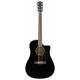 Fender CD-60SCE Western Gitaar Black Gigbag Set