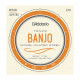 D'Addario EJ63 Set de 3 Cordes pour Banjo Ténor