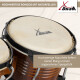 XDrum Bongos Pro Tobacco Set incl. Bongotas