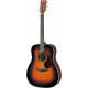 Yamaha F370 TBS Tobacco Brown Sunburst Set