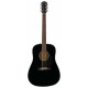 Fender CD-60S Guitarra Western Negra