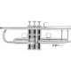 Bach Stradivarius 190S-72V Trompeta Bb Plateada