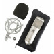 Pack Radioshow Pronomic CM-100S avec filtre anti-pop doré & bras de microphone