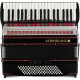 Alpenklang Pro Accordeon IV 96 CM Zwart