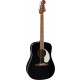Fender California Standard Redondo Spruce Top Black - Pack De Démarrage