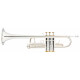 Lechgold CTR-18S C-Trompete versilbert Deluxe Set