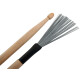 XDrum WTD-1L Wire Tap Drumstick Brushes 3x Set