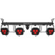 Chauvet DJ 4Bar LTBT ILS LED Lichtinstallatie