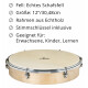 XDrum HTM-10S Tamburo a Mano 10" con Set di Bacchette
