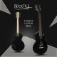Rocktile L-100 BL Guitarra Eléctrica negra Starter Set