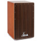 XDrum Cajon El Bajo Bass Port Cocoa Brown / Ebony incl. Funda