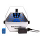 Showlite BM-60 Machine à Bulles SET incl. Fluide UV bleu