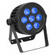 Projecteur Eurolite LED IP PAR 7x8W QCL