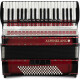 Alpenklang Pro Accordeon IV 96 CM Shadow Red