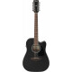 Ibanez AW8412CE-WK Weathered Black