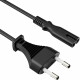 Sonero IEC C7 Power Cable Euro Plug 3m Black