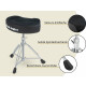 XDrum BeatSeat Tabouret de Batterie Selle