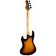 Jet Guitars JJB-300 SB Basse Sunburst Starter Set