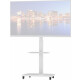 my wall HP 108W Pied Pour Écrans Plats Blanc